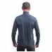 SENSOR MERINO LITE unisex košile dl.rukáv mottled blue