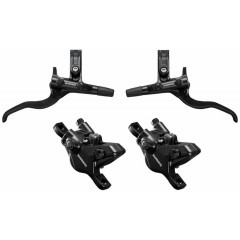 SHIMANO BRZDY KOTOUČ. SET BR-MT410 PŘEDNÍ+ZADNÍ