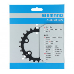 SHIMANO převodník FCM6000 24z pro 2x10s černý