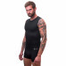 SENSOR COOLMAX AIR pánské triko bez rukávů černá
