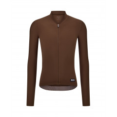 SANTINI Unisex letní dres s dlouhým rukávem RTR Chocolate