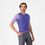 CASTELLI pánský dres Corretto, ultraviolet/purple mist-white