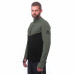 SENSOR COOLMAX THERMO pánská mikina celozip černá/olive green