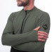 SENSOR COOLMAX THERMO pánská mikina celozip černá/olive green