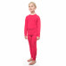 SENSOR MERINO AIR SET dětský triko dl.rukáv + spodky magenta