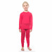 SENSOR MERINO AIR SET dětský triko dl.rukáv + spodky magenta