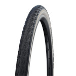SCHWALBE plášť Delta Cruiser Plus 28-622 GREEN bílý bok reflexní pruh