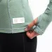 SENSOR MERINO DF dámské triko dl.rukáv s kapucí basil green