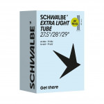 SCHWALBE duše 29" AV19 L-extra light 54/75-584/622 autoventilek 40mm