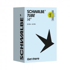 SCHWALBE duše 14" AV2S 32/40-254 autoventilek 40mm