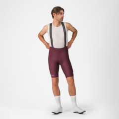 CASTELLI pánské kalhoty Espresso 2 s vložkou, deep bordeaux