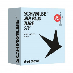 SCHWALBE duše 28" SV17 AP AIR PLUS 37/47-622/635 galuskový ventilek 40mm