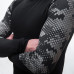 SENSOR MERINO IMPRESS pánské triko dl.rukáv černá/honeycomb