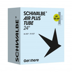SCHWALBE duše 24" AV10L-AP AIR PLUS 54/70- 507 autoventilek 40mm