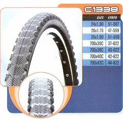 CST plášť 700x38,40-622 C-1338 černý