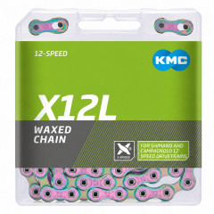 KMC X12-L AURORA MODRÝ WAXED BOX