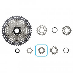 SHIMANO pastorek pro kazetu CS-M9200/8200 12 zubů