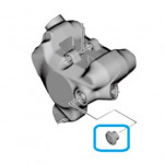 SHIMANO krytka odvzdušňovacího otvoru brzdového třmenu