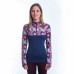 SENSOR COOLMAX THERMO dámská mikina zip deep blue/feather