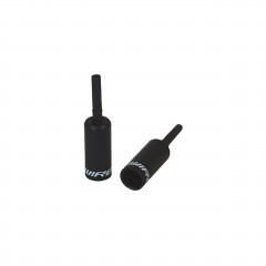 JAGWIRE koncovka přeh. bowdenu lined 4mm alloy černá 1 ks