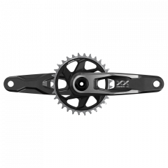 SRAM Kliky XX Downhill CL55 DUB MTB 165mm Black 34z T-Type
