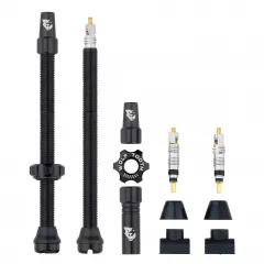 WOLF TOOTH ventilky Tubeless Valve Stem Kit 80mm černá