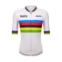 SANTINI Dres UCI World Champion Official White