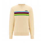 SANTINI Mikina UCI World Champion Cappuccino