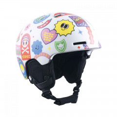 TSG snb helma - arctic nipper maxi 2.0 graphic design white happy sticker temp (723) velikost: XXS/X