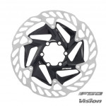 FSA brzdový kotouč K-FORCE WE RDB CL Rotor černá 160 mm w/lockring RD8401