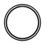 SCHWALBE plášť Delta Cruiser Plus 26x1 3/8 Green PunctureProtection bílý bok reflexní pruh