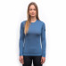SENSOR MERINO AIR dámské triko dl.rukáv riviera blue