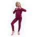 SENSOR MERINO ACTIVE SET juniorský triko dl.rukáv + spodky lilla
