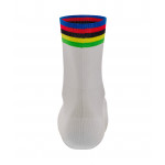 SANTINI Ponožky UCI World Champion White XL/XXL