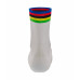 SANTINI Ponožky UCI World Champion TRI White M/L