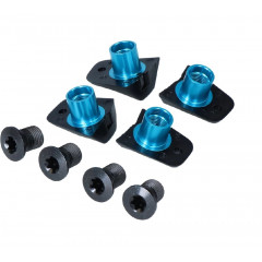 SHIMANO šrouby+matice do převodníků R8100 4ks M8x1