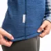 SENSOR MERINO BOLD dámské triko dl.rukáv zip cool blue/cool gray