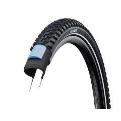 SCHWALBE plášť Marathon Plus MTB 26x2.1 SmartGuard černá+reflexní pruh