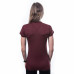 SENSOR MERINO AIR dámské triko kr.rukáv port red