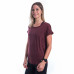 SENSOR MERINO AIR traveller dámské triko kr.rukáv port red