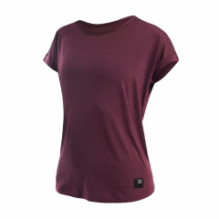 SENSOR MERINO AIR traveller dámské triko kr.rukáv port red