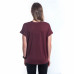 SENSOR MERINO AIR traveller dámské triko kr.rukáv port red