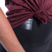 SENSOR MERINO AIR traveller dámské triko kr.rukáv port red