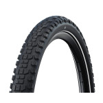 SCHWALBE plášť Hybrid Johnny Watts Plus 27.5x2.35 ADouble Defenseix Green Double Defense radial reflexní pruh