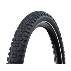 SCHWALBE plášť Hybrid Johnny Watts Plus 27.5x2.35 ADouble Defenseix Green Double Defense radial reflexní pruh