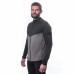 SENSOR COOLMAX THERMO pánská mikina celozip steel gray/černá
