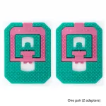 REDSHIFT pedály Mousetrap Pedal Adapter Teal/Pink
