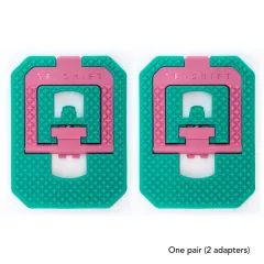 REDSHIFT pedály Mousetrap Pedal Adapter Teal/Pink