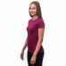 SENSOR MERINO ACTIVE ORCHID dámské triko kr.rukáv lilla