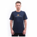 SENSOR MERINO BLEND MOON pánské triko kr.rukáv deep blue